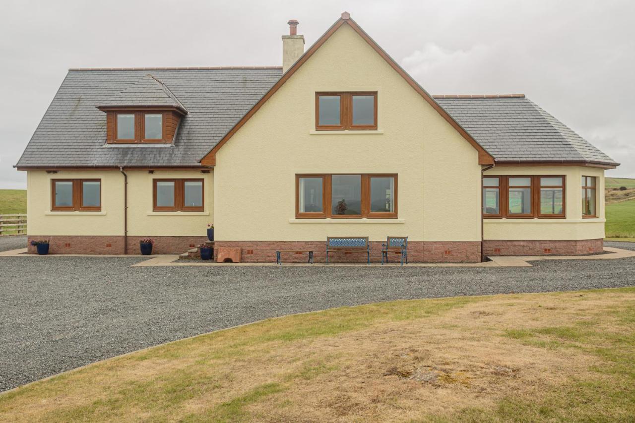 Corsewall Castle Farm Lodges Kirkcolm Exterior foto